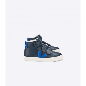 Altos Veja ESPLAR MID FURED LEATHER Niños Blue/Navy | MX 1660NBA