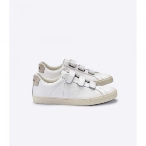 Tenis Veja 3-LOCK LEATHER Hombre Blancos | MX 1260GLQ