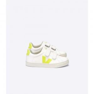 Tenis Veja ESPLAR CHROMEFREE Niños White/Yellow | MX 1525ZGY
