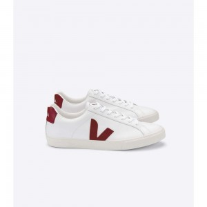 Tenis Veja ESPLAR LEATHER Hombre White/Red | MX 1259FMM