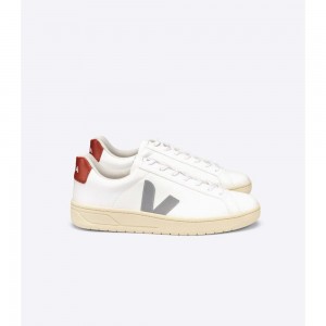 Tenis Veja URCA CWL OXFORD-GREY Mujer White/Red | MX 1719YUK