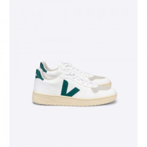 Tenis Veja V-10 CWL Mujer White/Green | MX 1698APV