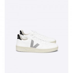 Tenis Veja V-10 CWL WHITE OXFORD Hombre White/Grey/Black | MX 1236JJE