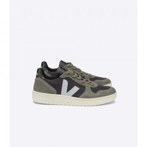 Tenis Veja V-10 RIPSTOP Hombre Black/Grey | MX 1238LHT