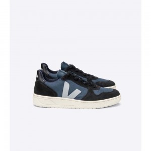 Tenis Veja V-10 RIPSTOP Mujer Blue/Black | MX 1690EXG