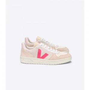 Tenis Veja V-10 SUEDE Mujer Beige | MX 1709CEI