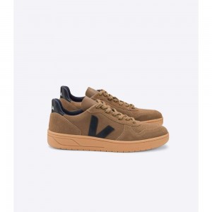Tenis Veja V-10 SUEDE Mujer Marrom | MX 1715WYF
