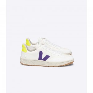 Tenis Veja V-12 B-MESH Mujer White/Purple | MX 1683CEI