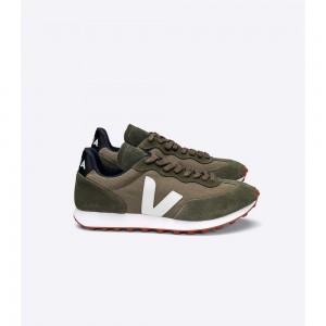 Tenis para Correr Veja RIO BRANCO RIPSTOP Mujer Verde Oliva | MX 1135ZGY