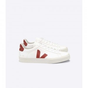 Zapatos Veja CAMPO CHROMEFREE Hombre White/Red | MX 1362DNN