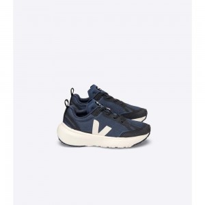 Zapatos Veja CANARY ELASTIC LACE Niños Azul Marino | MX 1581BCP