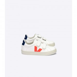 Zapatos Veja ESPLAR CHROMEFREE Niños White/Orange/Blue | MX 1621SOB