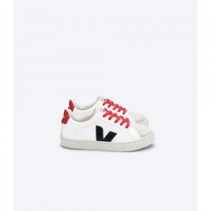 Zapatos Veja ESPLAR LACES CHROMEFREE Niños White/Red | MX 1617ISZ
