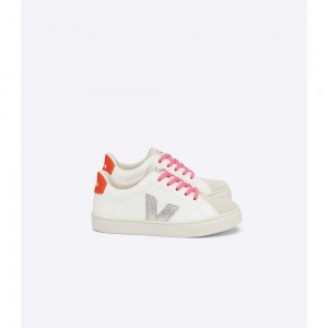 Zapatos Veja ESPLAR LACES CHROMEFREE Niños White/Silver | MX 1616UTL