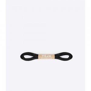 Zapatos Veja LACES ORGANIC COTTON BLACK Mujer Negros | MX 1091WYF