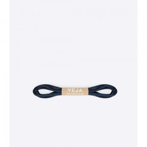 Zapatos Veja LACES ORGANIC COTTON Hombre Azules | MX 1357ISZ
