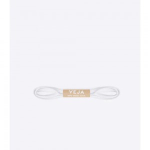Zapatos Veja LACES ORGANIC COTTON WHITE Mujer Blancos | MX 1090QZD