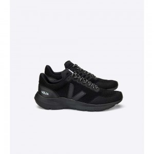 Zapatos Veja MARLIN V-KNIT Hombre Negros | MX 1319CEI