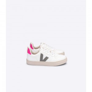 Zapatos Veja V-10 CWL Niños White/Grey | MX 1567PQC